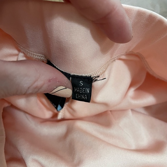 Windsor light pink tulle skirt with silver rhinestones - Picture 10 of 14